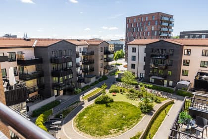 Balkong eller utsiktsbild