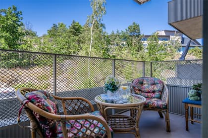 Balkong eller utsiktsbild