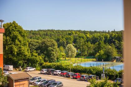 Balkong eller utsiktsbild