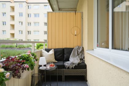 Balkong eller utsiktsbild