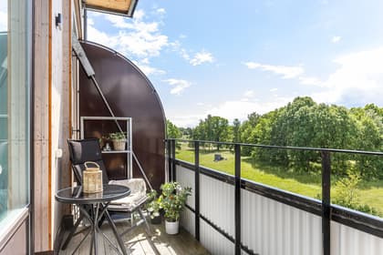 Balkong eller utsiktsbild