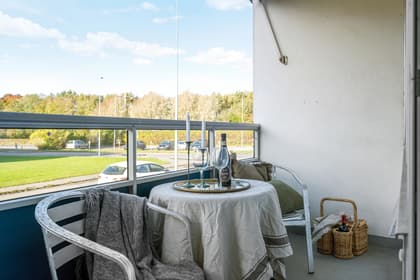 Balkong eller utsiktsbild