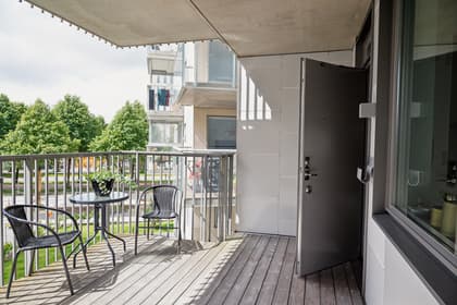 Balkong eller utsiktsbild