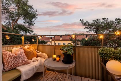 Balkong eller utsiktsbild