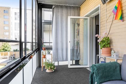 Balkong eller utsiktsbild