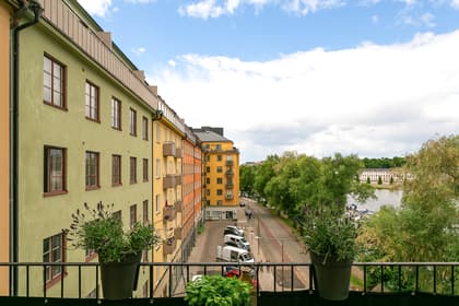 Balkong eller utsiktsbild