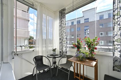 Balkong eller utsiktsbild