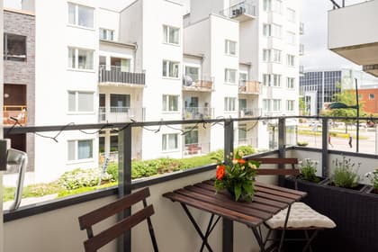 Balkong eller utsiktsbild