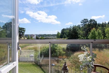 Balkong eller utsiktsbild