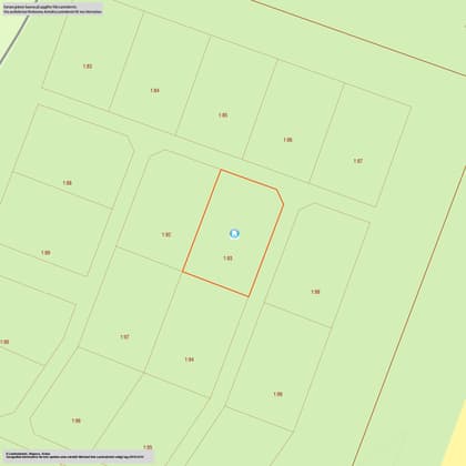 Illustrerad karta över fastigheten eller området