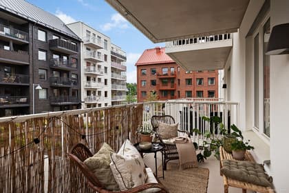 Balkong eller utsiktsbild