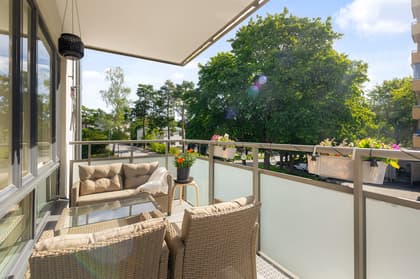 Balkong eller utsiktsbild