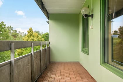 Balkong eller utsiktsbild