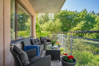 Balkong eller utsiktsbild