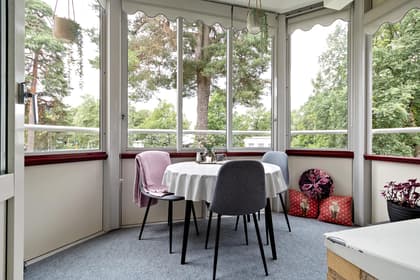 Balkong eller utsiktsbild