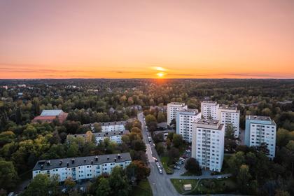 Balkong eller utsiktsbild