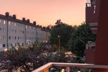 Balkong eller utsiktsbild