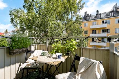 Balkong eller utsiktsbild