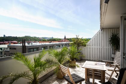 Balkong eller utsiktsbild