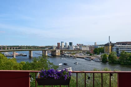 Balkong eller utsiktsbild