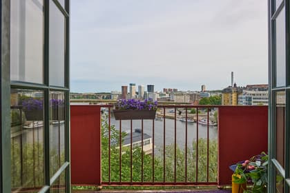 Balkong eller utsiktsbild