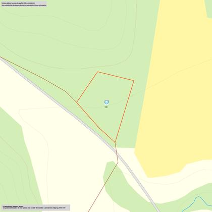 Illustrerad karta över fastigheten eller området