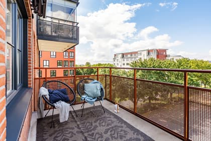 Balkong eller utsiktsbild