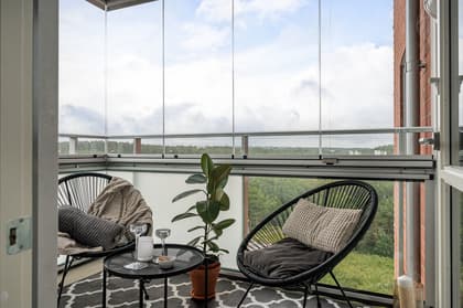 Balkong eller utsiktsbild