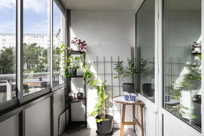 Balkong eller utsiktsbild