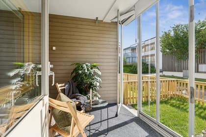 Balkong eller utsiktsbild