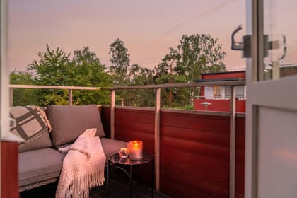 Balkong eller utsiktsbild