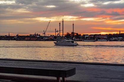 Balkong eller utsiktsbild