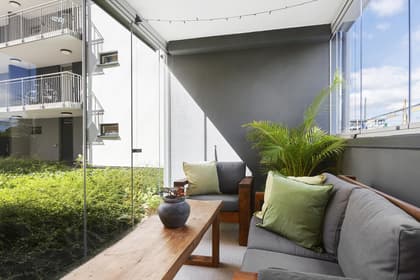 Balkong eller utsiktsbild