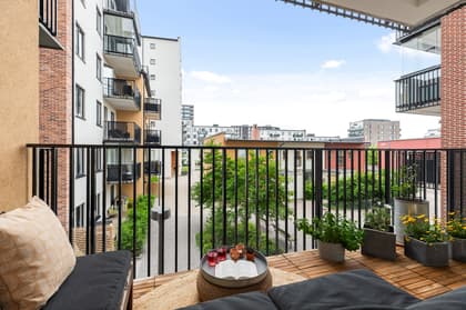 Balkong eller utsiktsbild