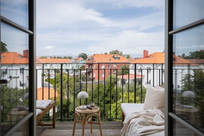 Balkong eller utsiktsbild