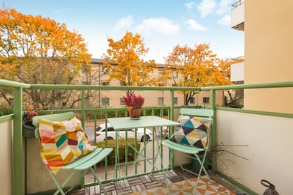 Balkong eller utsiktsbild