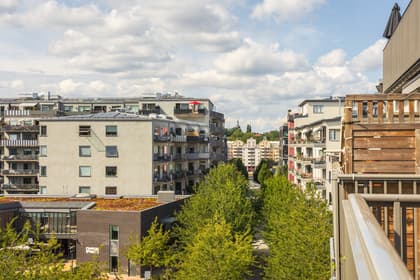 Balkong eller utsiktsbild