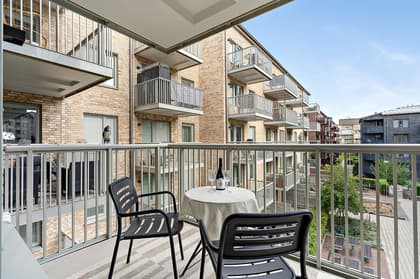 Balkong eller utsiktsbild