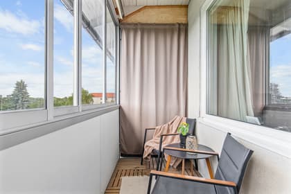 Balkong eller utsiktsbild