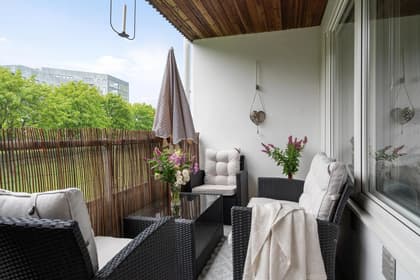 Balkong eller utsiktsbild