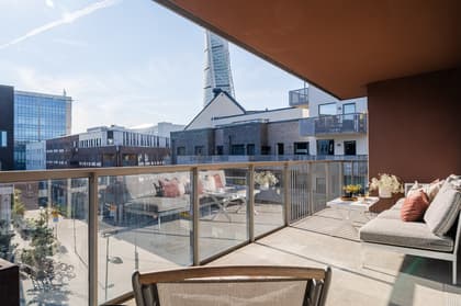 Balkong eller utsiktsbild