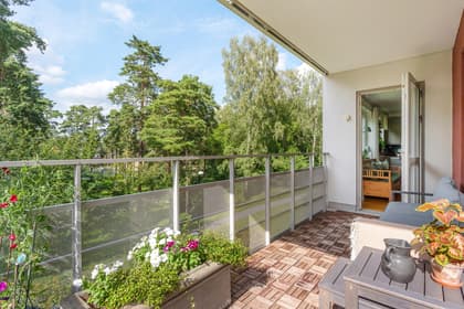 Balkong eller utsiktsbild