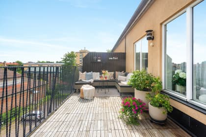 Balkong eller utsiktsbild