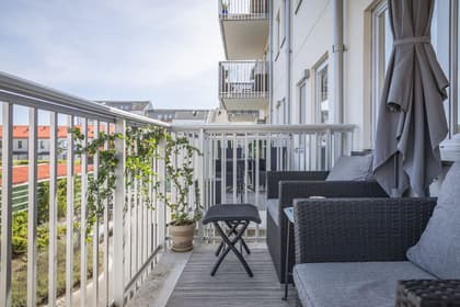 Balkong eller utsiktsbild