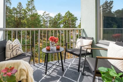 Balkong eller utsiktsbild