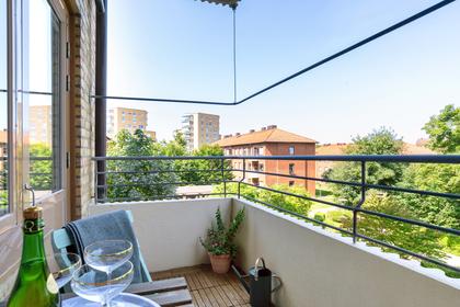 Balkong eller utsiktsbild