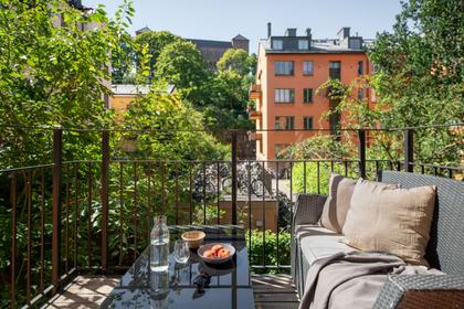 Balkong eller utsiktsbild