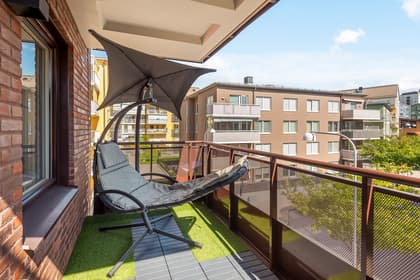 Balkong eller utsiktsbild