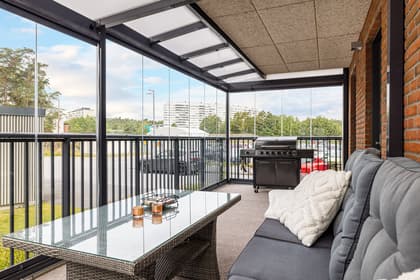 Balkong eller utsiktsbild