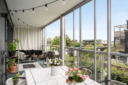 Balkong eller utsiktsbild